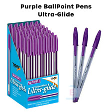 Cristal ballpoint purple for sale  BOLTON