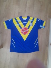 Warrington wolves shirt for sale  DUNSTABLE