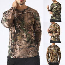 Camiseta de manga larga para hombre Ciclismo Deportes Entrenamiento Prendas para el torso Secado rápido Camuflaje и segunda mano  Embacar hacia Mexico