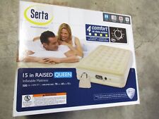 Usado, NOVO Serta 15" colchão de ar queen elevado com bomba CA Insta III.  FRETE GRÁTIS!! comprar usado  Enviando para Brazil