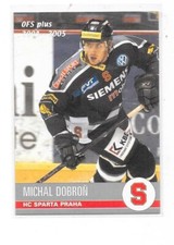 2004-05 CZECH OFS #184 Michal Dobron Sparta Praha, Edinburgh Capitals comprar usado  Enviando para Brazil