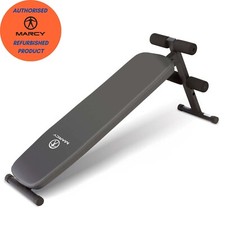 Banco inclinado abdominal almofada traseira extra longa treino academia em casa MARCY JD 1.2, usado comprar usado  Enviando para Brazil