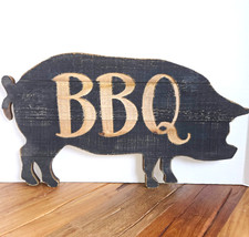 Bbq pig plaque for sale  Kewaunee