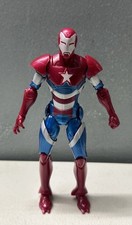 Boneco de ação Marvel Legends Iron Man Iron Patriot 6” 2012 Iron Monger Wave, usado comprar usado  Enviando para Brazil