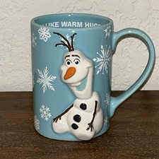 Caneca de café xícara cerâmica 3D Olaf Frozen “I Like Warm Hugs” parques da Disney comprar usado  Enviando para Brazil