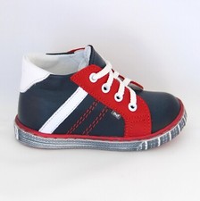 Używany, Boys leather shoes navy size 21 22 23 sneakers buty EMEL first walkers  na sprzedaż  Wysyłka do Poland