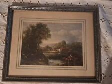 antique english framed print for sale  Hector