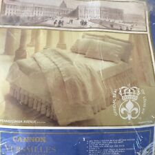 Saia de Cama Court Of Versailles Cannon Royal KING Marfim Bordada NOS comprar usado  Enviando para Brazil