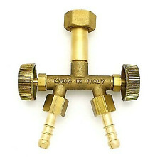 Crociera rubinetti ottone usato  Italia