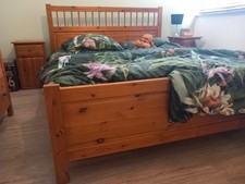 Hemnes doppelbett ikea gebraucht kaufen  Löhne