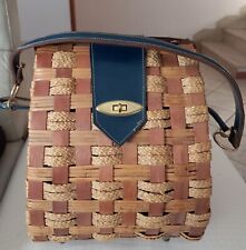 Borsa bauletto vimini usato  Novi di Modena