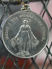 Pingente medalha religiosa francesa visita virgem radiante milagre Marjevol, usado comprar usado  Enviando para Brazil