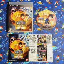 One Piece: Pirate Warriors 2 / Kaizoku Musou Playstation 3 PS3 japonês completo comprar usado  Enviando para Brazil