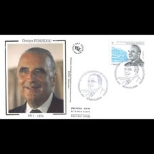 Fdc soie georges d'occasion  Crécy-la-Chapelle