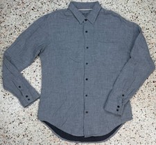 Camisa masculina Osklen gola selvedge cinza manga longa tamanho pequeno comprar usado  Enviando para Brazil