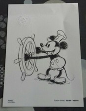 Lithographie mickey d'occasion  Nantes-