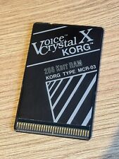 Korg voice crystal for sale  WALTHAM ABBEY