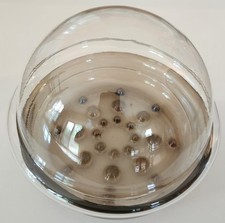Cúpula de vidro vintage para terrário Corning Ware e pires coloridos ajudante de plantas PH 7 D S comprar usado  Enviando para Brazil