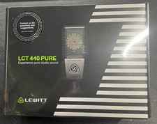 Microfone Lewitt LCT 440 puro grande diapragma cardoide condensador somente unidade comprar usado Microfone Lewitt LCT 440 puro grande diapragma cardoide condensador somente unidade comprar usado  Enviando para Brazil