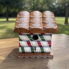 Gingerbread bird house for sale  Manila
