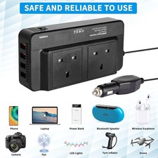 200w car inverter for sale  LONDON