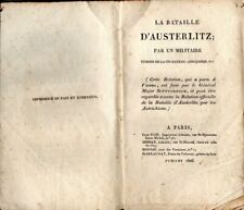 Bataille austerlitz par usato  Italia