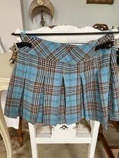 Turquoise blue tartan for sale  MALVERN