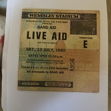 Original 1985 live for sale  LONDON