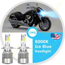 2X Farol de LED H4 Azul C6 Para Suzuki Boulevard M109R C50T C90T M50 M90 S40 S83 comprar usado  Enviando para Brazil