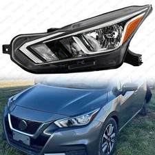 Farol de halogênio para 2020 2024 Nissan Versa S SV conjunto lateral esquerdo do motorista LH comprar usado  Enviando para Brazil