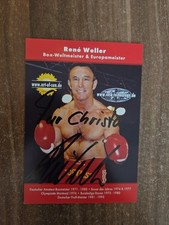 Autogrammkarte rene weller gebraucht kaufen  Wolfsburg