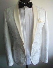 Floral cream tuxedo for sale  WARRINGTON
