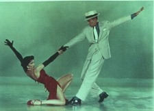 Band Wagon 1953 Fred Astaire & Cyd Charisse dança vintage dupe 8x10 negativo comprar usado  Enviando para Brazil