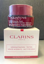 Creme Noturno Super Restaurador CLARINS~Todos os Tipos de Pele~50ml/1,7oz, Novo Na Caixa~Selado~TST~ comprar usado  Enviando para Brazil