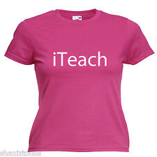 Camiseta Teacher Ladies Lady Fit 13 cores tamanho 6 -16 , usado comprar usado Camiseta Teacher Ladies Lady Fit 13 cores tamanho 6 -16 , usado comprar usado  Enviando para Brazil