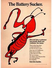 1968 Avis Rent A Car Rental "The Battery Sucker" Bug Plymouth Cars anúncio impresso comprar usado  Enviando para Brazil