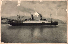 Cartolina lloyd sabaudo usato  Albenga