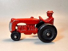 Trator de ferro fundido arcade, estado incrível, 2,75" de comprimento, modelo anão 1938 comprar usado  Enviando para Brazil