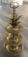 Vtg brass pineapple d'occasion  Expédié en Belgium