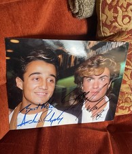 george michael signed for sale george michael signed for sale CHELTENHAM