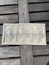 Vintage embroidered linen for sale  PETERSFIELD