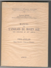 Manuel anglais moyen d'occasion  Alzonne