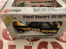 Burago ford escort for sale  HEATHFIELD