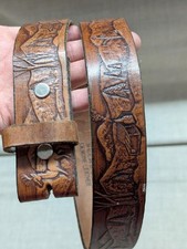 Vintage tooled buckle for sale  Williamsburg