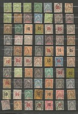 Timbres anciens colonies d'occasion  Lyon VI