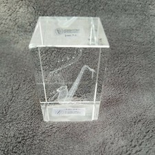 Saxophone paperweight crystal for sale  HOCKLEY