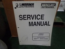 Mercury Mariner 40 50 55 60 hp motor de popa manual de reparo comprar usado  Enviando para Brazil