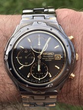 Vintage seiko chronograph for sale  DIDCOT