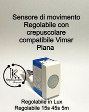 Sensore movimento regolabile usato  Roma