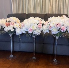 Dusty pink white for sale  WATERLOOVILLE
